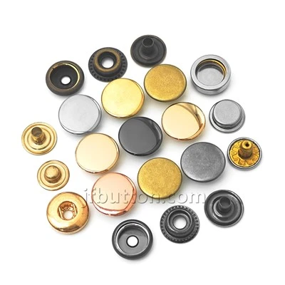 Antique Brass Snap Buttons