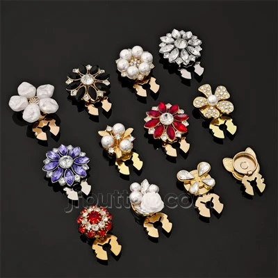 Detachable Flower Button Cover