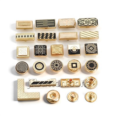 Electroplated Snap Buttons For Thobe