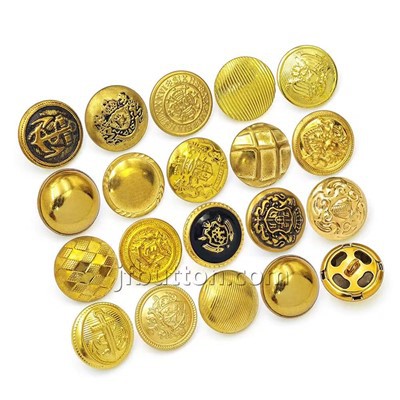 Gold Coat Shank Buttons