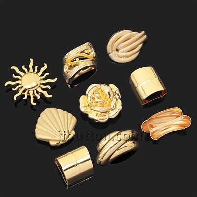 Gold Shell Bikini Hardware