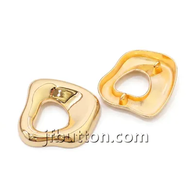 Irregular Ring Shank Button