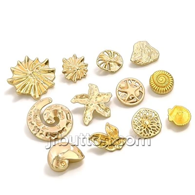 Irregular Textured Shank Button