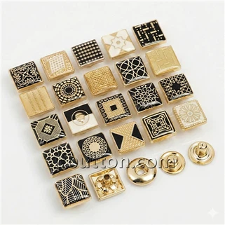 Islamic Thobe Metal Snap Buttons