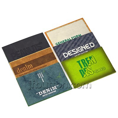 Jeans Leather Back Patches