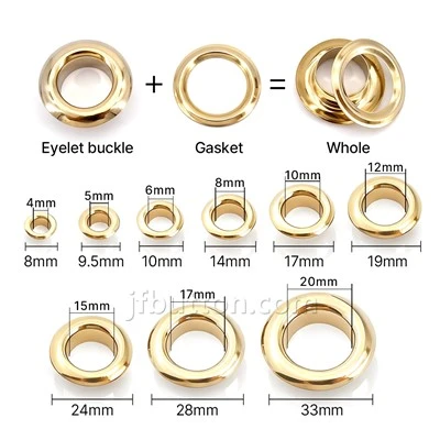 Metal Eyelets For Leather Handbag