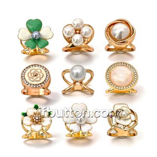 Multi-functional Decorative Scarf Ring
