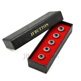 Obsidian Black Baju Melayu Button Set