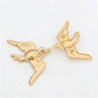 Peace Dove Shank Button