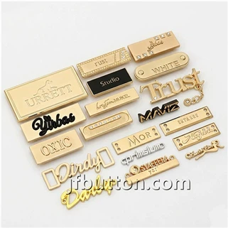 Small Metal Clothing Tags