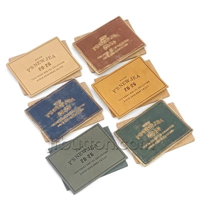 Snapback Hats Leather Logo Labels