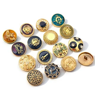 Star Embossed Buttons