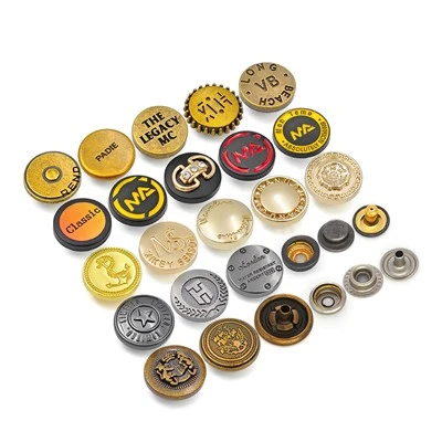 Zinc Alloy Snap Fastener Buttons