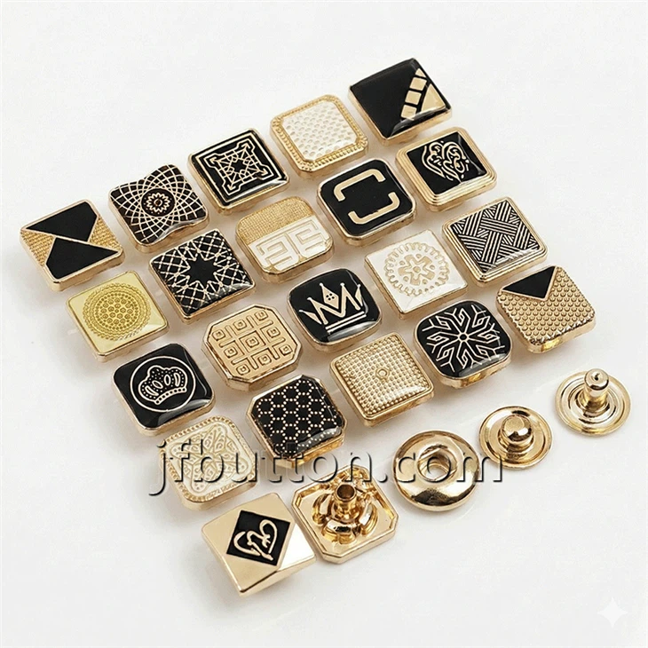 Turkish Jubba Press Stud Buttons
