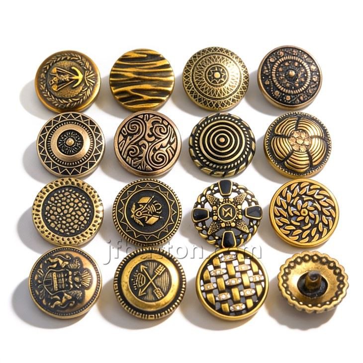 Zinc Alloy Blazer Shank Buttons suppliers