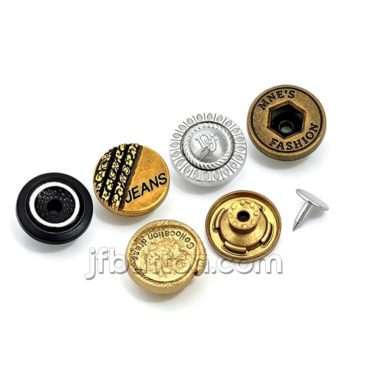 Zinc Alloy Jean Jacket Buttons best