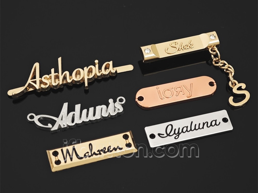 Embossed labels Embossed labels