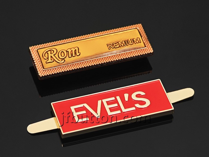 Enamel-Filled Metal Labels 2 Enamel-Filled Metal Labels 2