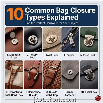 10 Common Bag Closure Types Explained