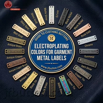 Electroplating Colors for Garment Metal Labels
