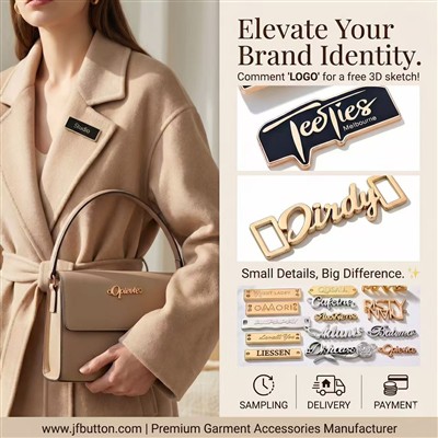 Custom Metal Labels for Clothing: Types, Materials & OEM Manufacturing