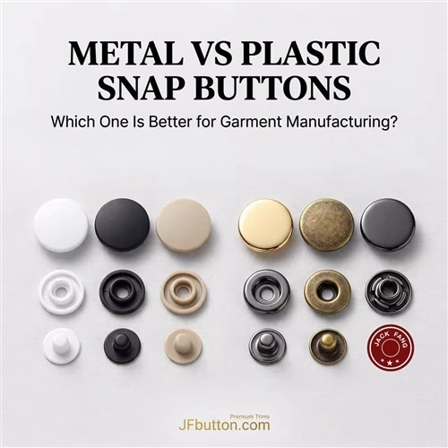Metal vs Plastic Snap Buttons: Which One Is Better for Garment Manufacturing?