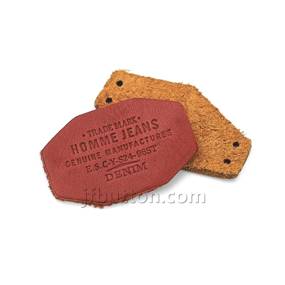 sew-on leather label sew-on leather label