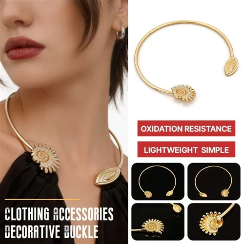 Four Types Of Metal Open Necklace Popular in 2026 For Clothing