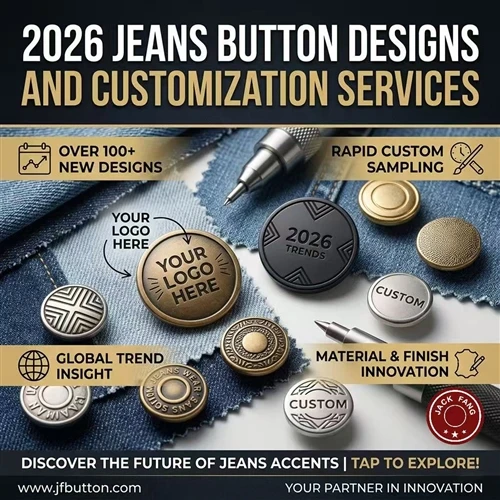 2026 Jeans Button Designs And Customization Services