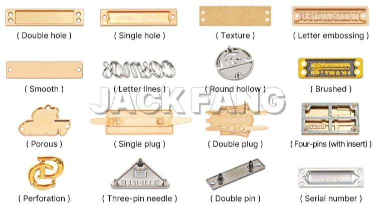 metal label fixing metal label fixing