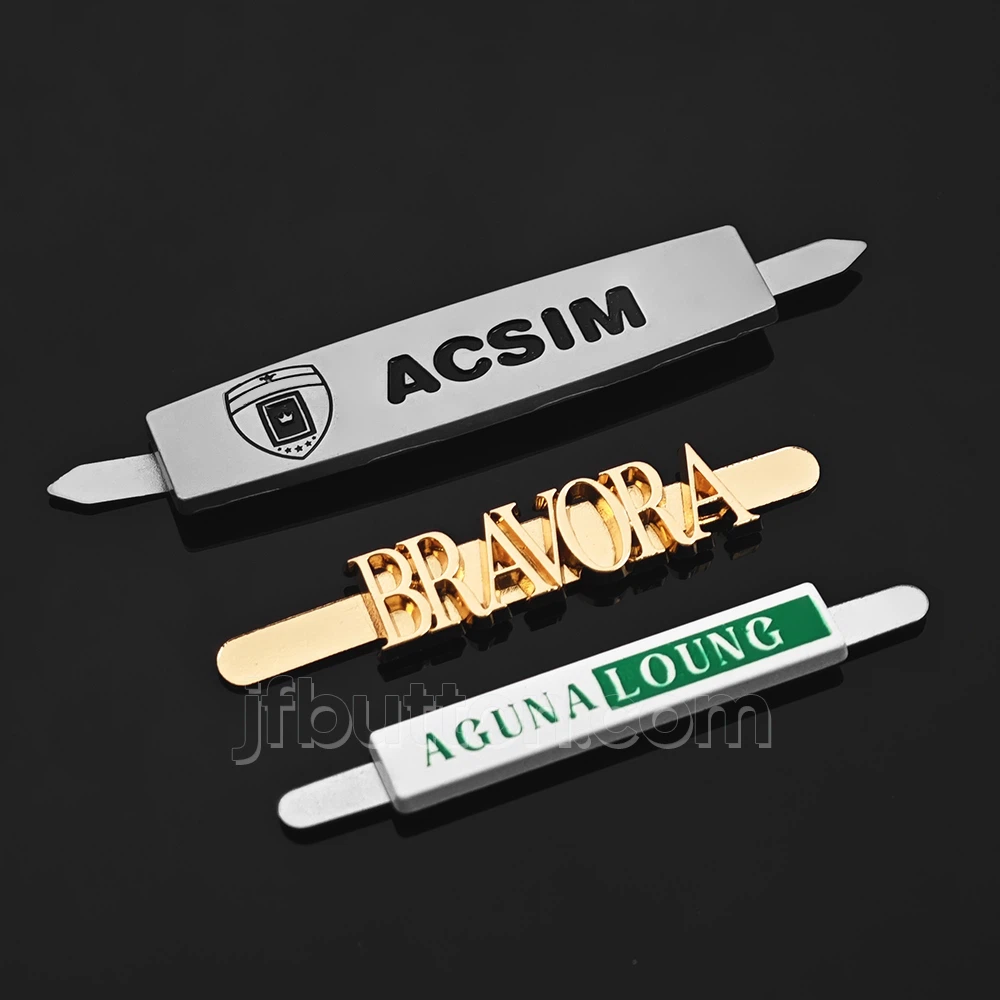 Metal Logo Plates for Bags & Handbags Metal Logo Plates for Bags & Handbags