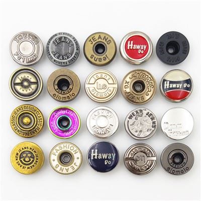 Buttons For Denim Jeans