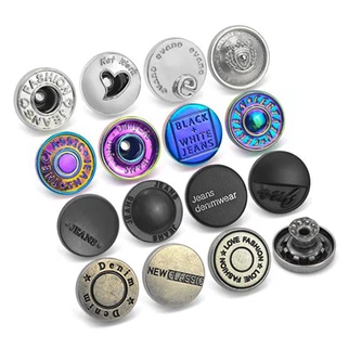 Denim Metal Buttons
