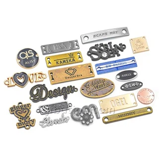 Metal Handmade Tags For Bags