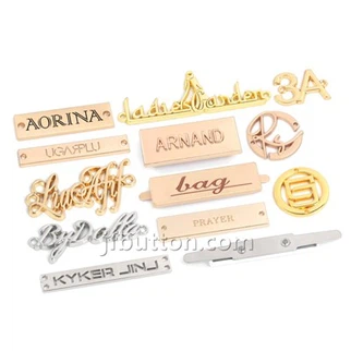 Metal Labels for Clothing