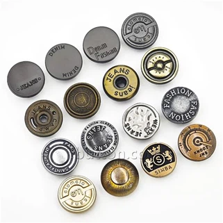 Metal Tack Button For Jeans