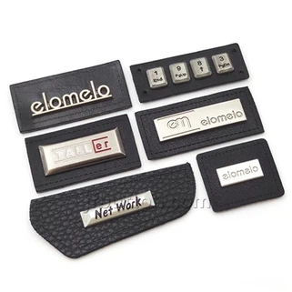 Personalized Leather Knitting Labels