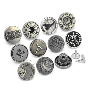 Pin Buttons For Jeans