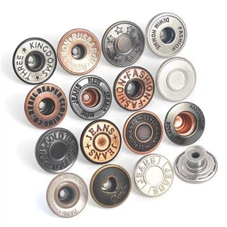 Rivet Jeans Button