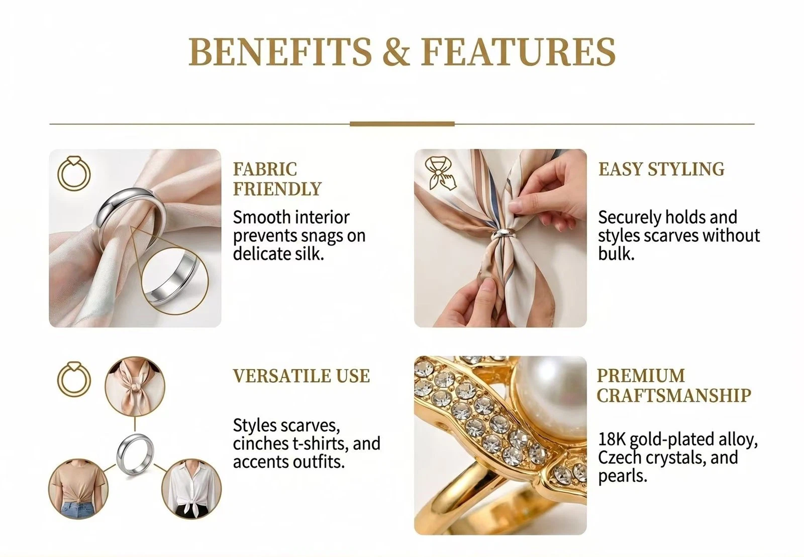 scarf ring feature scarf ring feature